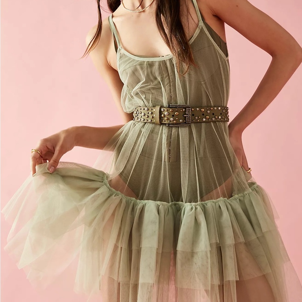 NWT Free People Pink Slip Dress